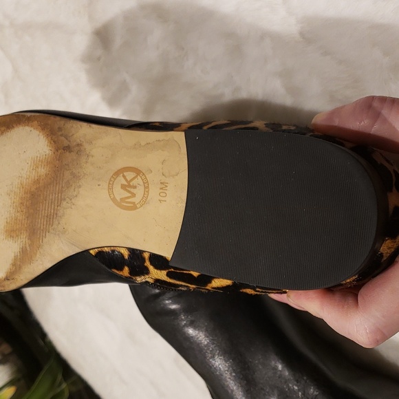 MICHAEL KORS 10 ANKLE BOOTS LEATHER - Picture 6 of 10